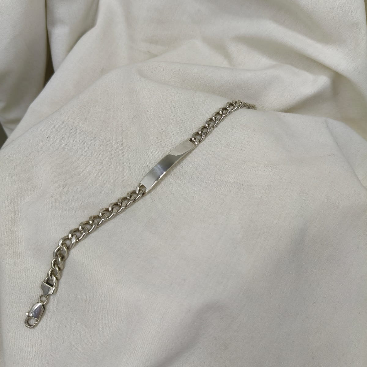 Sterling Silver ID Bracelet